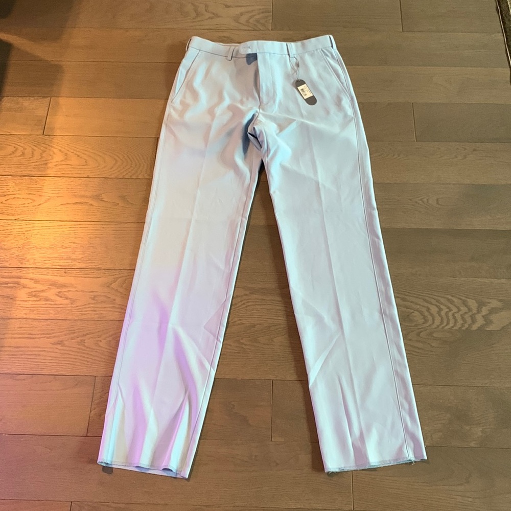 Peter Millar Men’s Wicking Pants Size 32 Raw Length NWT